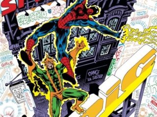Spectacular Spider-Man #66 cover; pencils, Ed Hannigan; inks, Al Milgrom; Electro