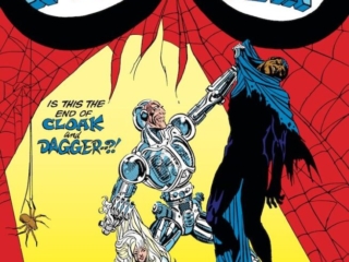 Spectacular Spider-Man #70 cover; pencils, Ed Hannigan; inks, Al Milgrom; Peter Parker, Is this the end of Cloak and Dagger, Silvermane