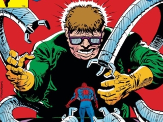 Spectacular Spider-Man #78 cover; pencils and inks, Al Milgrom; Peter Parker, The Long Goodbye, Doctor Octopus, Otto Octavius