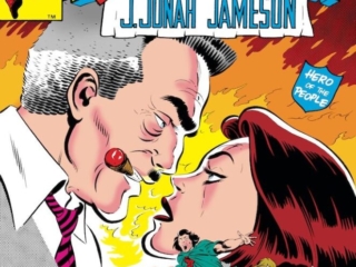 Spectacular Spider-Man #80 cover; pencils, John Romita Jr.; inks, John Beatty; J. Jonah Jameson, Hero of the People, Marla Madison