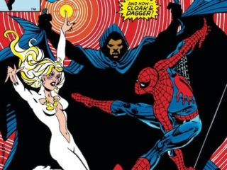 Spectacular Spider-Man #81 cover; pencils and inks, Al Milgrom; And Now Cloak and Dagger, Stalker in the Shadows