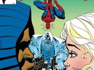 Spectacular Spider-Man #82 cover; pencils and inks, Al Milgrom; Cloak and Dagger, Kingpin, Punisher
