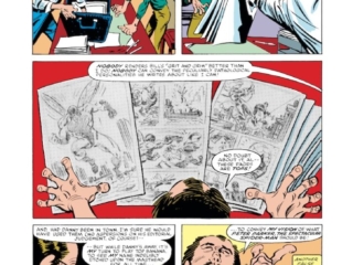 Spectacular Spider-Man #86, pg. 4; pencils and inks, Al Milgrom; Assistant Editor&rsquo;s Month, Dan Crespi