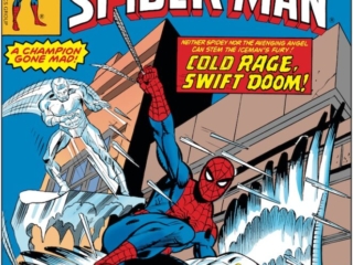 Spectacular Spider-Man #18 cover; pencils, Gil Kane; inks, Mike Esposito Spectacular Spider-Man #18 cover; pencils, Gil Kane; inks, Mike Esposito; Angel, Iceman