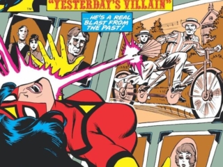 Spider-Woman #33 cover; pencils and inks, Dave Cockrum; Turner D. Century, Yesterday's Villain