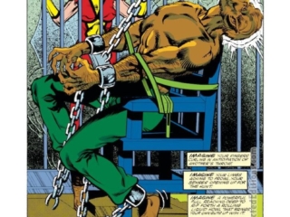 Spider-Woman #49, pg. 1; pencils, Brian Postman; inks, Sam de la Rosa; Runaway, Ann Nocenti, Jack Russell, Werewolf by Night, Stan Lee Presents