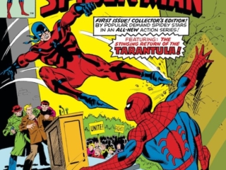 Peter Parker the Spectacular Spider-Man #1 cover; pencils and inks, Sal Buscema; first issue, The Tarantula