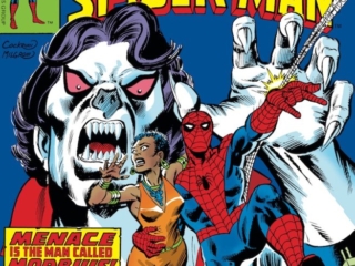 Peter Parker the Spectacular Spider-Man #7 cover; pencils, Dave Cockrum; inks, Al Milgrom; Morbius