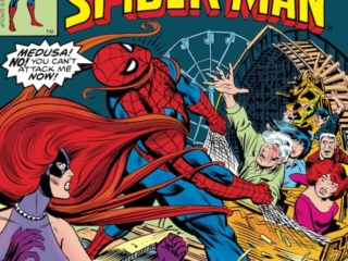 Peter Parker the Spectacular Spider-Man #11 cover; pencils and inks, Al Milgrom; Medusa/The Inhumans