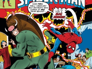 Peter Parker the Spectacular Spider-Man #13 cover; pencils, Sal Buscema; inks, Joe Sinnott; Razorback