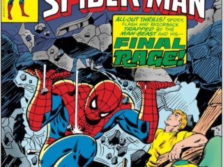 Peter Parker the Spectacular Spider-Man #15 cover; layout, John Romita Sr.; pencils, Keith Pollard; inks, Frank Giacoia