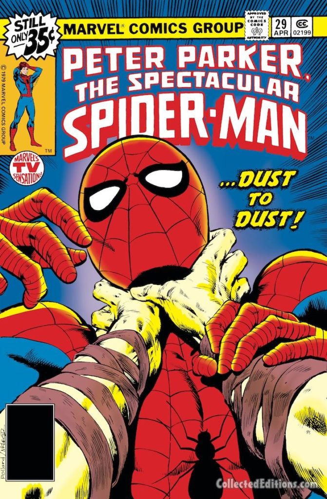 Peter Parker the Spectacular Spider-Man #29 cover; pencils, Keith Pollard; inks, Bob McLeod