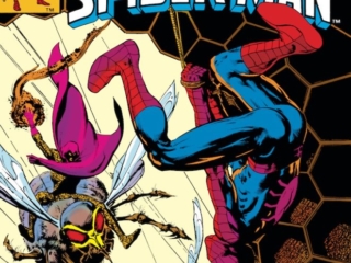 Spectacular Spider-Man #37 cover; pencils, Michael Netzer; Swarm