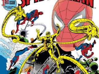 Spectacular Spider-Man Annual #1 cover; pencils and inks, Rich Buckler; Doctor Octopus