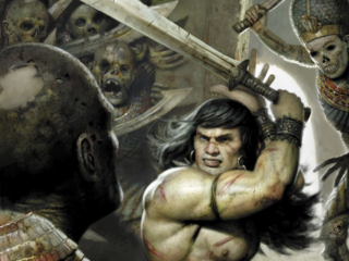 Savage Sword of Conan: The Original Marvel Years Omnibus Vol. 3 &ndash;&nbsp;Regular Edition (Ryan Brown) cover
