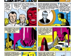 Strange Tales #90; &ldquo;A Thousand Years Later&rdquo;, pg. 4; pencils and inks, Steve Ditko; Planet Earth, Marvel August 1961 Omnibus