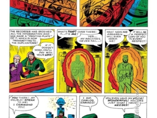 Strange Tales #100. &ldquo;The Imitation Man&rdquo;, pg. 4; pencils, Jack Kirby; inks, Dick Ayers; Carlos Zarago, Pedro Lopez; Cold War, Communists, Commies, hammer and sickle