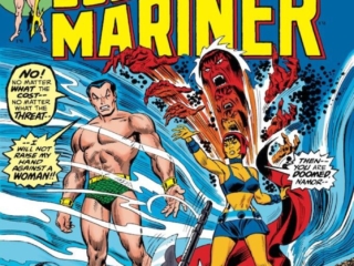 Sub-Mariner #65 cover; pencils and inks, John Romita Sr.; Virago the She-Devil