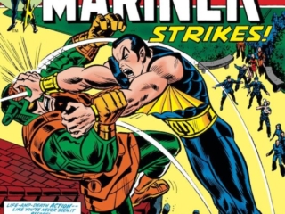 Sub-Mariner #68 cover; pencils and inks, John Romita Sr.; A Man Called Force