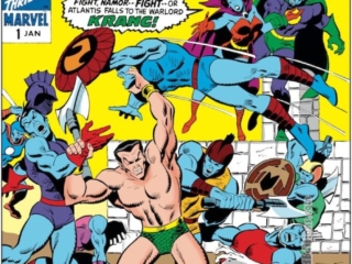 Sub-Mariner Special #1 cover; pencils and inks, Sal Buscema