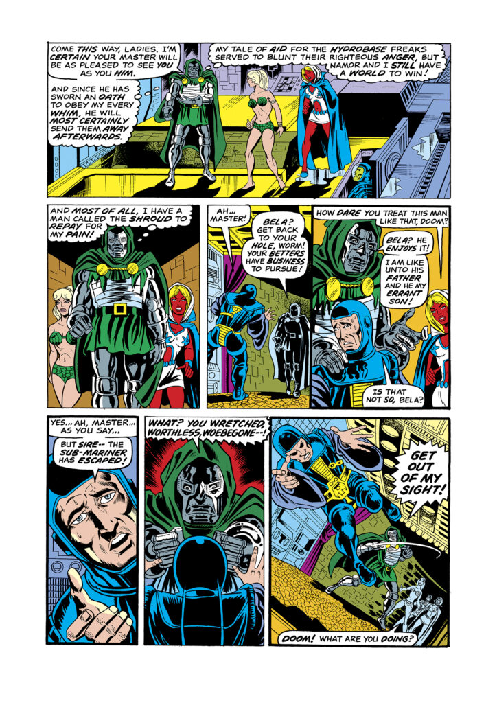 Super-Villain Team-Up #8, pg. 4; pencils, Keith Giffen; inks, Owen McCarron
