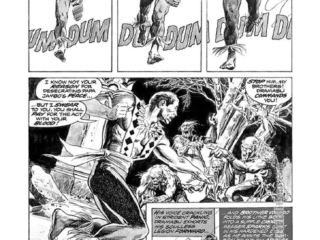 Tales of the Zombie #10. "The Resurrection of Papa Jambo," pg. 16; pencils and inks, Tony DeZuniga; Brother Voodoo, Dramabu