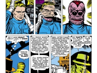 Tales to Astonish #25; &ldquo;Behold Him! He is the Martian!&rdquo;, pg. 4; pencils, Jack Kirby; inks, Dick Ayers; Atlas Era, Marvel August 1961 Omnibus