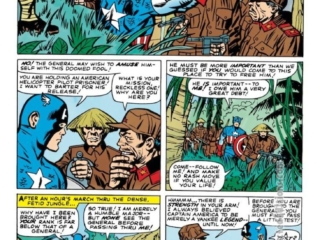 Tales of Suspense #61, pg. 2; pencils, Jack Kirby; inks, Chic Stone; Captain America;