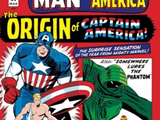 Tales of Suspense #63 cover; pencils, Jack Kirby (Cap), Don Heck (Iron Man); inks, Sol Brodsky (Cap), Dick Ayers (Iron Man); Captain America, Iron Man, The Origin of Steve Rogers