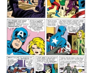 Tales of Suspense #64, pg. 10; pencils, Jack Kirby; inks, Frank Giacoia; Peggy Carter, Agent 13, World War II, Omar, Bucky Barnes, Steve Rogers