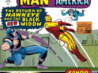 Tales of Suspense #64 cover; pencils, Jack Kirby; inks, Chic Stone; Sando, Omar, Captain America, Bucky Barnes, Golden Age, Marvel Age retelling