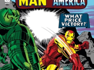 Tales of Suspense #71 cover; pencils, Jack Kirby; inks, Wally Wood; Iron Man