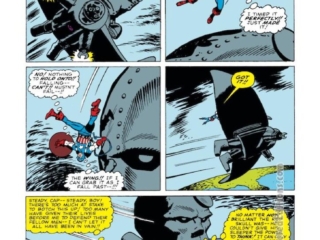 Tales of Suspense #74, pg. 9; layouts, Jack Kirby; pencils and inks, George Tuska; The Sleeper, Red Skull, Captain America