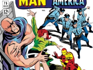 Tales of Suspense #75 cover; pencils, Gene Colan; inks, Jack Abel, Gene Colan; The Freak, Iron Man