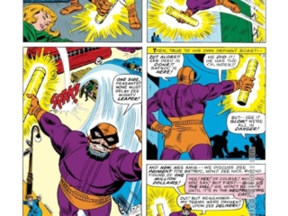 Tales of Suspense #76, pg. 6; pencils and inks, John Romita Sr.; Captain America, first appearance of Batroc the Leaper
