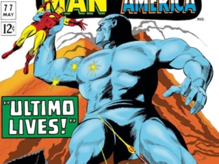 Tales of Suspense #77 cover; pencils, Gene Colan; inks, Jack Abel; Iron Man, Ultimo