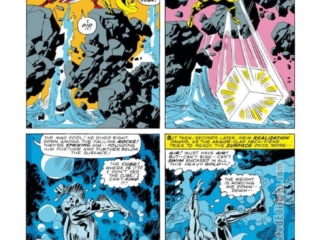 Tales of Suspense #81, pg. 9; pencils, Jack Kirby; inks, Frank Giacoia; Red Skull, Cosmic Cube, Captain America