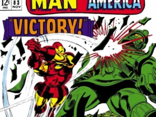 Tales of Suspense #83 cover; pencils, Gene Colan; inks, Jack Abel; Iron Man