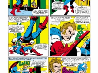 Tales of Suspense #87, pg. 8; pencils, Jack Sparling; inks, Joe Sinnott; Captain America, The Planner