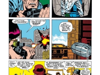 Tales of Suspense #96, pg. 6; pencils, Jack Kirby; inks, Joe Sinnott; Steve Rogers, Captain America, Dum Dum Dugan, Nick Fury