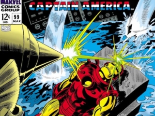 Tales of Suspense #99 cover; pencils, Gene Colan; inks, Frank Giacoia; Iron Man, Maggia