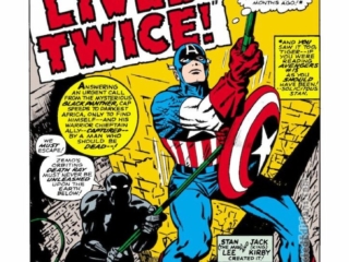 Tales of Suspense #99, pg. 1; pencils, Jack Kirby; inks, Syd Shores; The Man Who Lived Twice, Black Panther, T'Challa, Wakanda, splash page