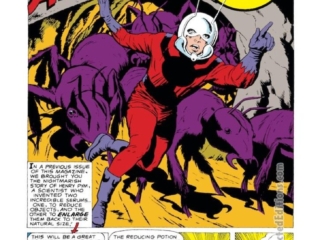 Tales to Astonish #35, pg. 1; pencils, Jack Kirby; inks, Dick Ayers; The Return of the Ant-Man, first appearance, Hank Pym costume, Pym Particles