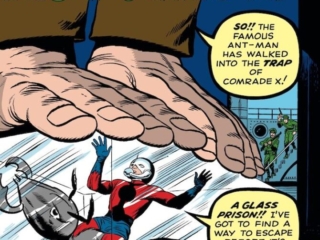 Tales to Astonish #36 cover; pencils, Jack Kirby; inks, Dick Ayers; Comrade X, Ant-Man, Hank Pym