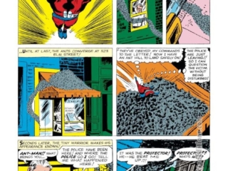 Tales to Astonish #37, pg. 3; pencils, Jack Kirby; inks, Dick Ayers; Ant-Man, The Protector