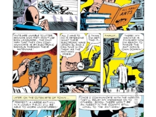 Tales to Astonish #38, pg. 3; pencils, Jack Kirby; inks, Dick Ayers; first appearance, Egghead, "All About Ants", Ant-Man, Hank Pym