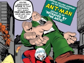 Tales to Astonish #38 cover; pencils, Jack Kirby; inks, Sol Brodsky; Ant-Man, Hank Pym, Egghead, first appearance