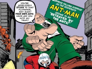 Tales to Astonish #38 cover; pencils, Jack Kirby; inks, Sol Brodsky; Egghead, Betrayed by the Ants, Ant-Man, Hank Pym