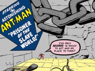 Tales to Astonish #41 cover; pencils, Jack Kirby; inks, Dick Ayers; Prisoner of the Slave World, Hank Pym