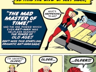 Tales to Astonish #43 cover; pencils, Jack Kirby; inks, Sol Brodsky; Is This the End of Ant-Man, Hank Pym, The Mad Master of Time